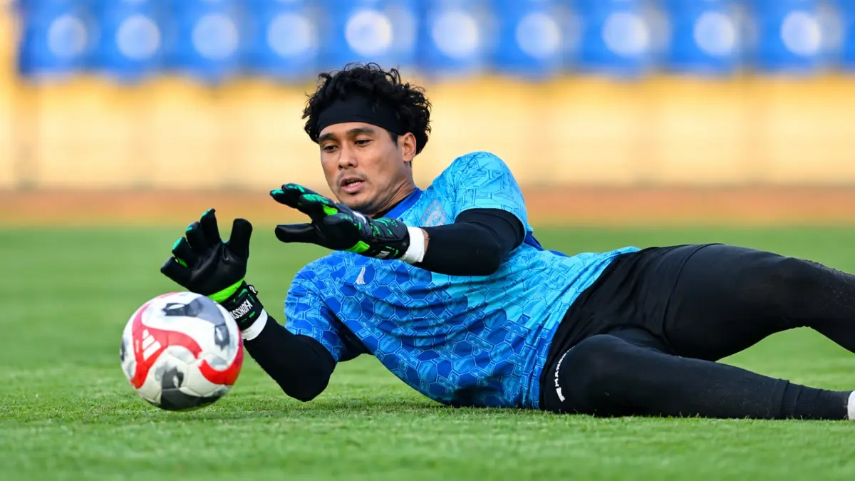 Muhammad Ridho menjalani latihan bersama Borneo FC sebagai persiapan menghadapi kompetisi musim 2026/2027. (BORNEO FC MEDIA)