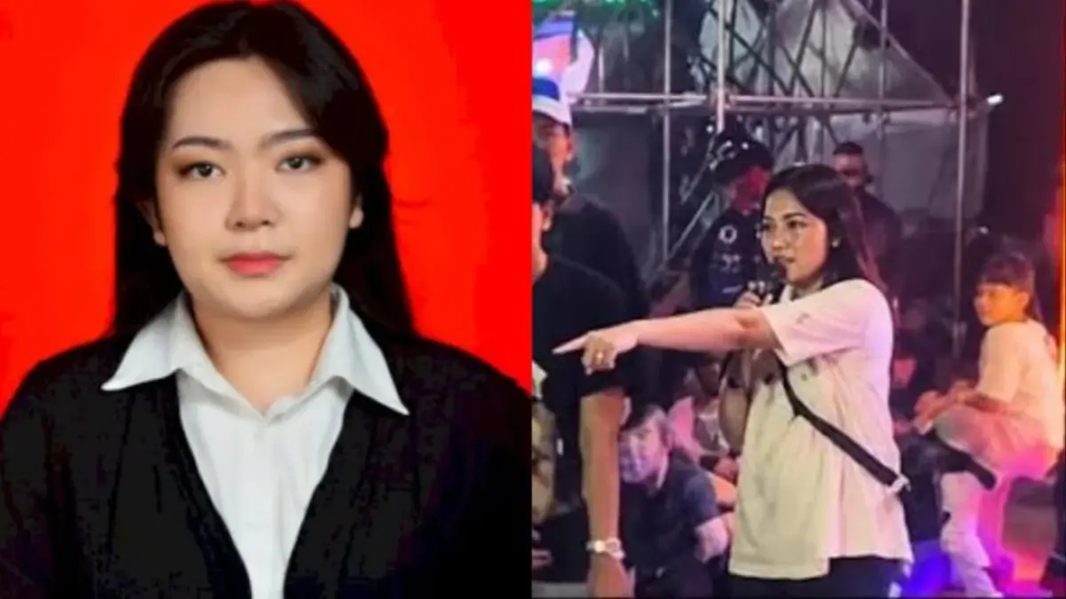 Nadhea Devi memberikan klarifikasi setelah namanya terseret video viral promosi miras Newtron dan dikaitkan dengan sosok perempuan berbaju putih. (Ist)