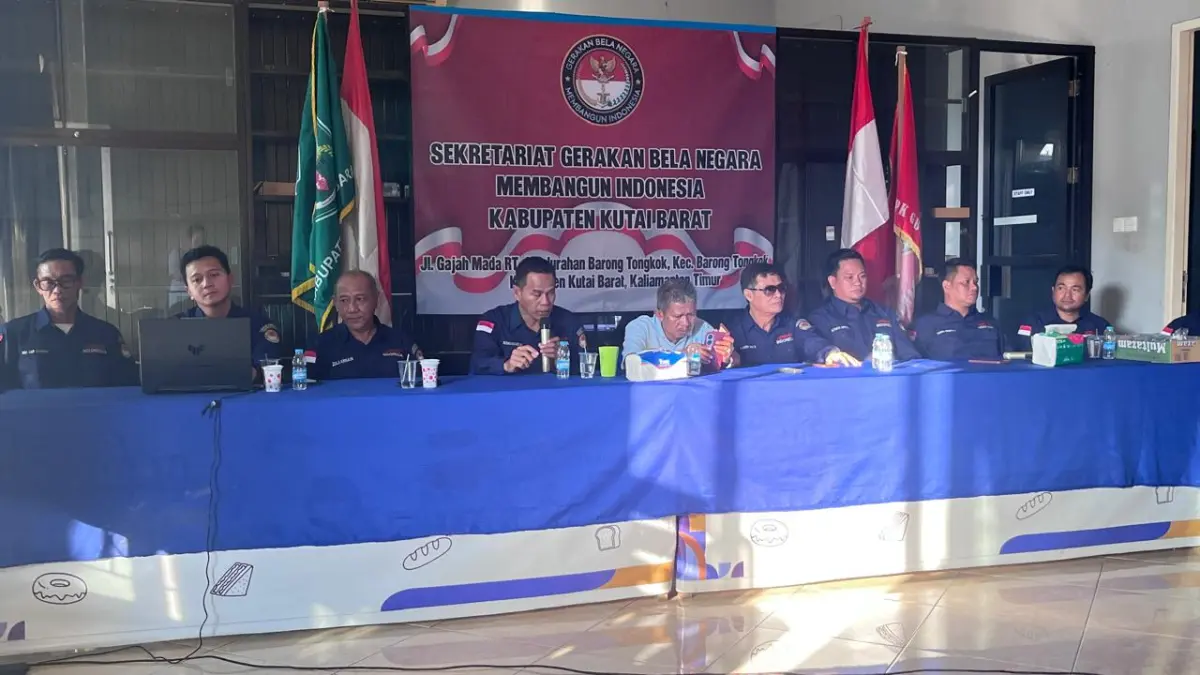 RAPAT KERJA: Rapat kerja perdana GBN MI Kabupaten Kutai Barat untuk mengambil langkah strategis awal tahun.