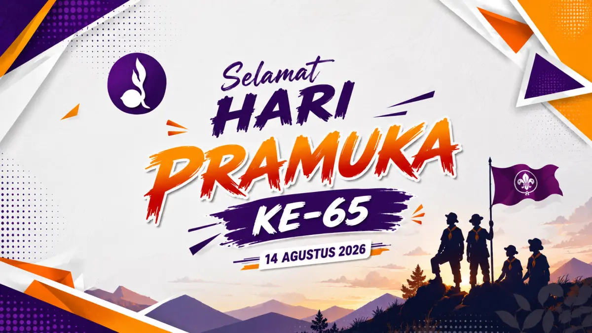 Sambutan Hari Pramuka 2026. (ai/chatgpt)