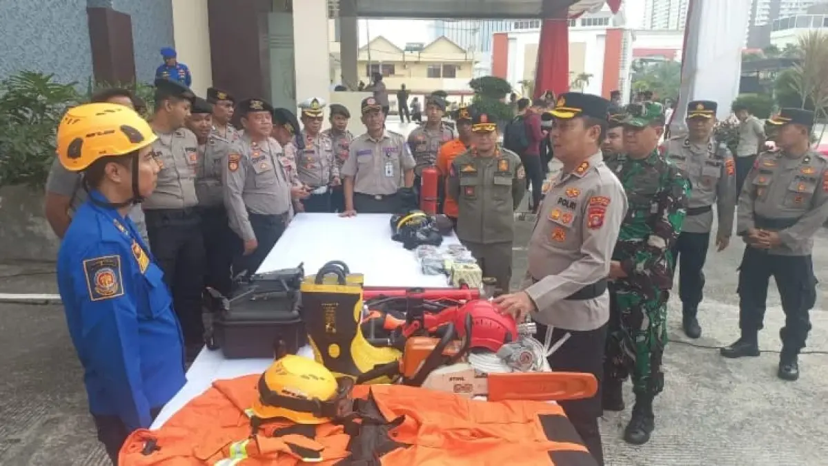 Apel siaga karhutla di Polresta Balikpapan.