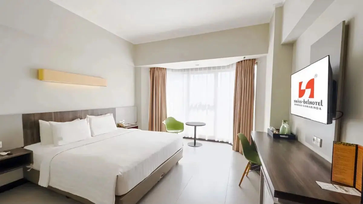 KEMERDEKAAN: Swiss-Belhotel Borneo Samarinda menawarkan Superior Room seharga Rp781 ribu per malam selama long weekend HUT RI, lengkap dengan sarapan dan complimentary bolu ketan hitam serta kue keroncong.