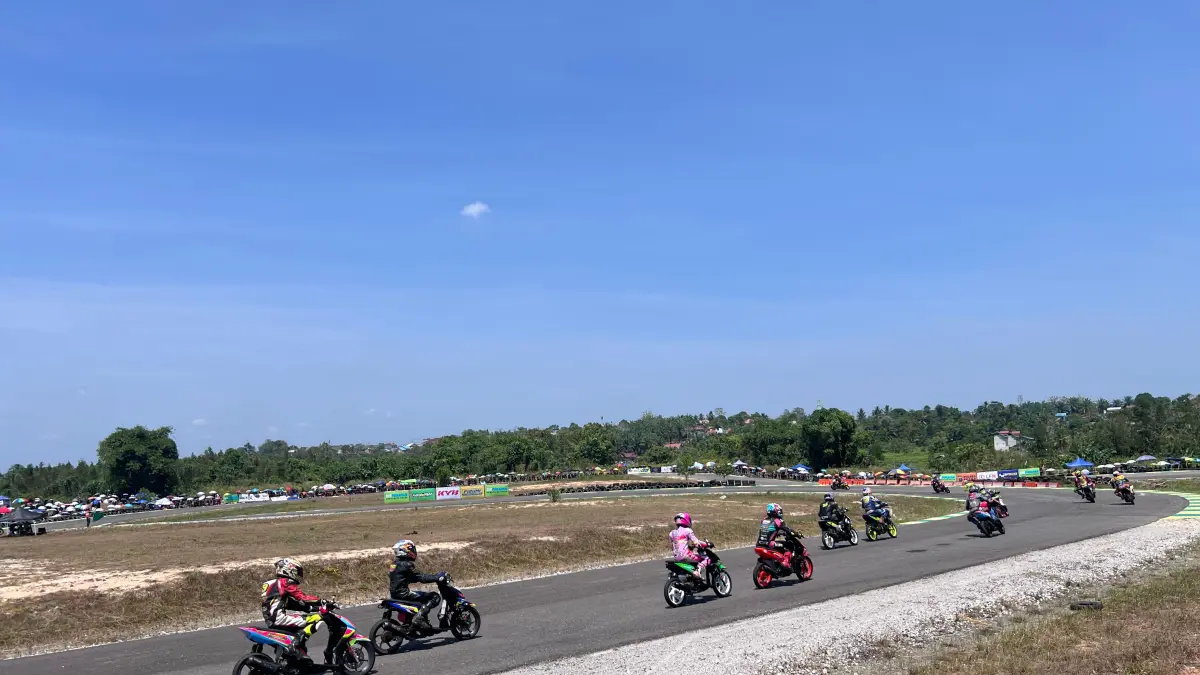 Ajang balap Road Race kembali digelar di Paser pada 15-16 Agustus 2026 dengan kehadiran para pebalap nasional.&nbsp; (NAJIB/KP)