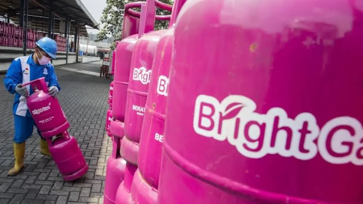 Ilustrasi Bright Gas. (Antara)