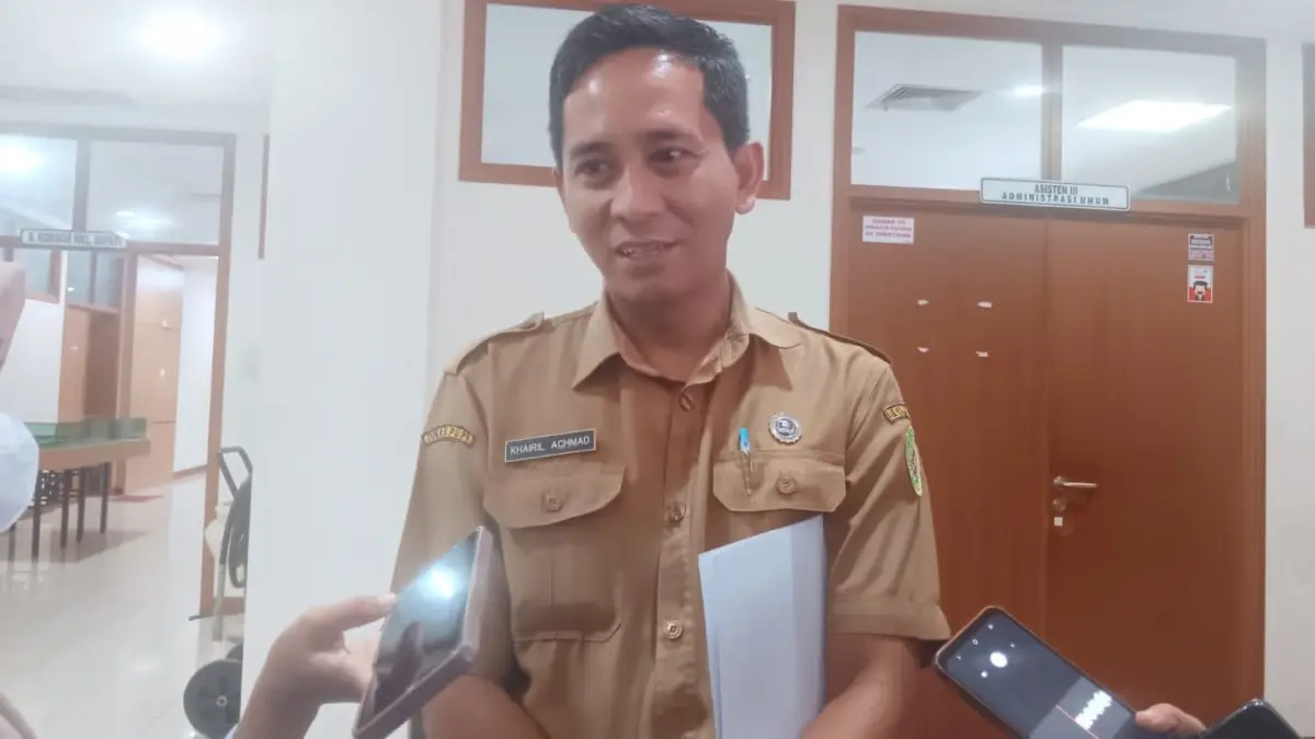 Kepala Bidang Perumahan, Kawasan Permukiman, dan Pertamanan Disperkimtan PPU Khairil Achmad