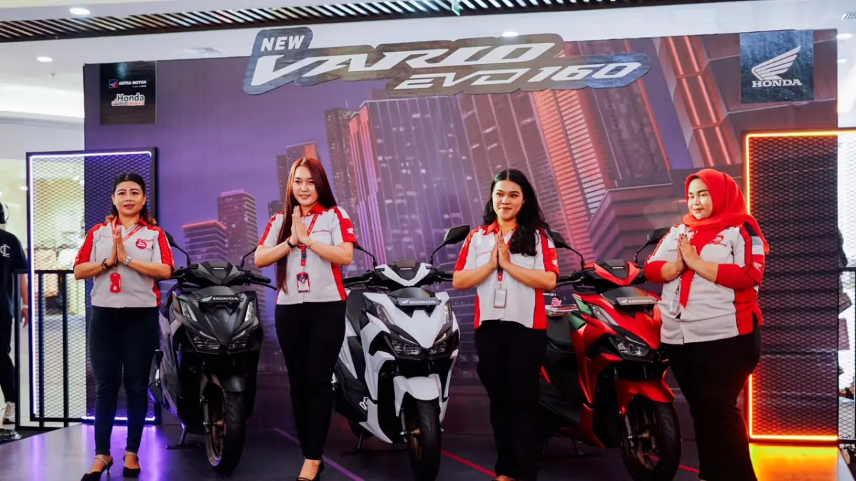 Peluncuran dan pameran Regional Public Exhibition New Honda Vario Evo 160 oleh Astra Motor Kaltim 2 di Atrium Big Mall Samarinda pada Sabtu dan Minggu (15–16 Agustus 2026).