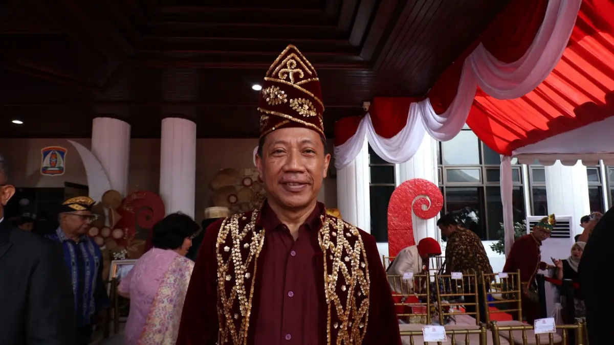 EFISIENSI ANGGARAN: Penjabat &nbsp;Sekretaris Kota Balikpapan, Agus Budi Prasetyo memberikan keterangan mengenai kondisi anggaran Pemkot Balikpapan yang masih mengalami defisit akibat sisa DBH Rp413 miliar belum disalurkan Pemerintah Pusat. (ANGGI PRADITHA/KP)
