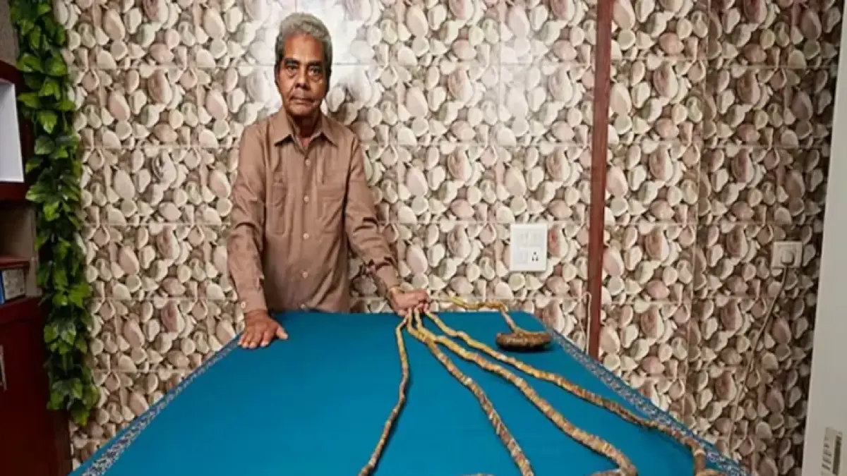 KUKU TERPANJANG DI DUNIA: Pria ini mencatatkan kuku terpanjang di dunia versi Guinness World Record.(INT)