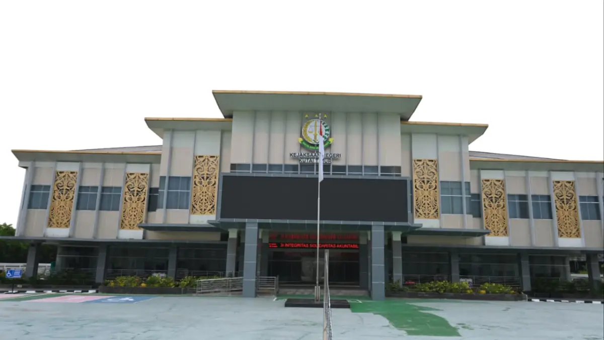 SOROTAN: Kantor Kejaksaan Negeri Negeri Kutai Timur. 