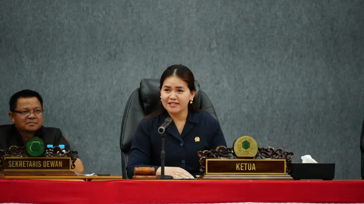 Ketua DPRD Kabupaten Mahakam Ulu, Devung Paran.