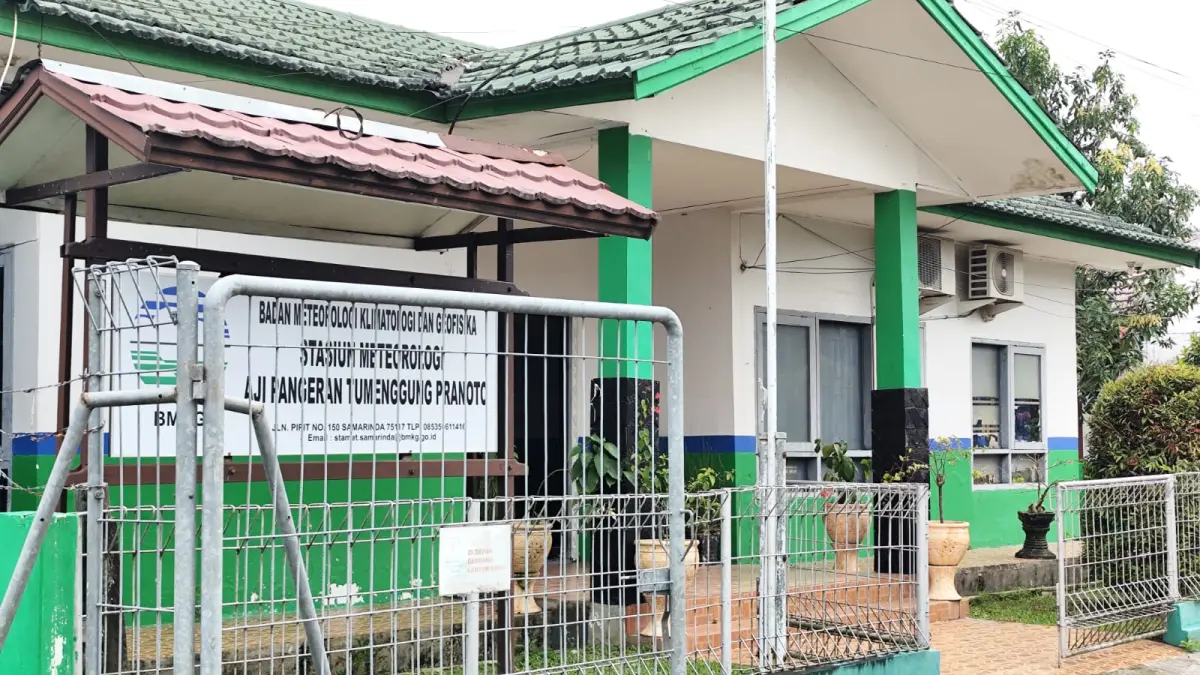 PANTAU: Musim kering masih akan melanda sebagian wilayah Kaltim hingga dua bulan mendatang.