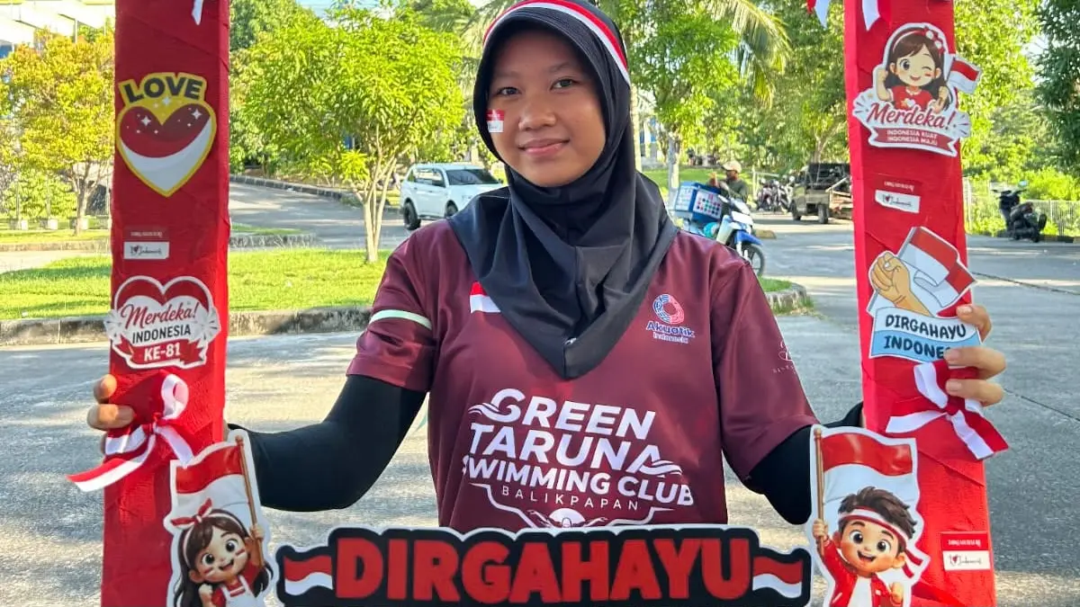 POTENSIAL: Nafisah Citra Nirwana jadi salah satu atlet potensial yang dimiliki Akuatik Samarinda. Dia berangkat ke tingkat nasional mewakili Kaltim dalam Ajang O2SN cabor renang. IST/KP