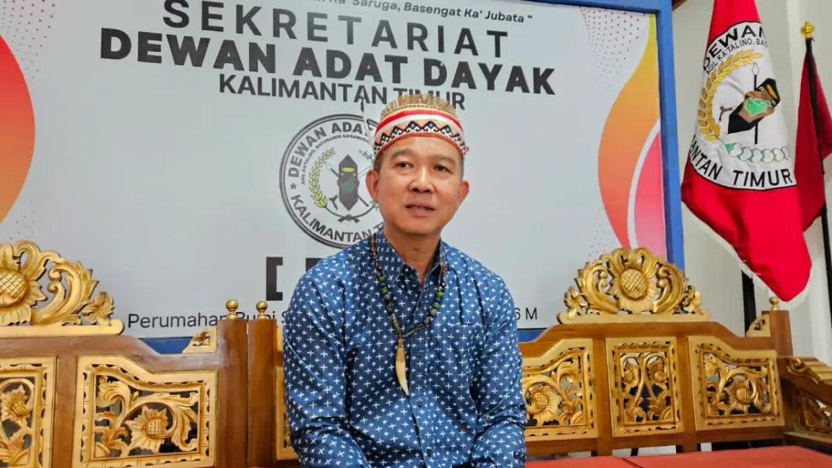 Ketua Umum DAD Kaltim, Viktor Yuan. (HAFIZ/KALTIM POST)