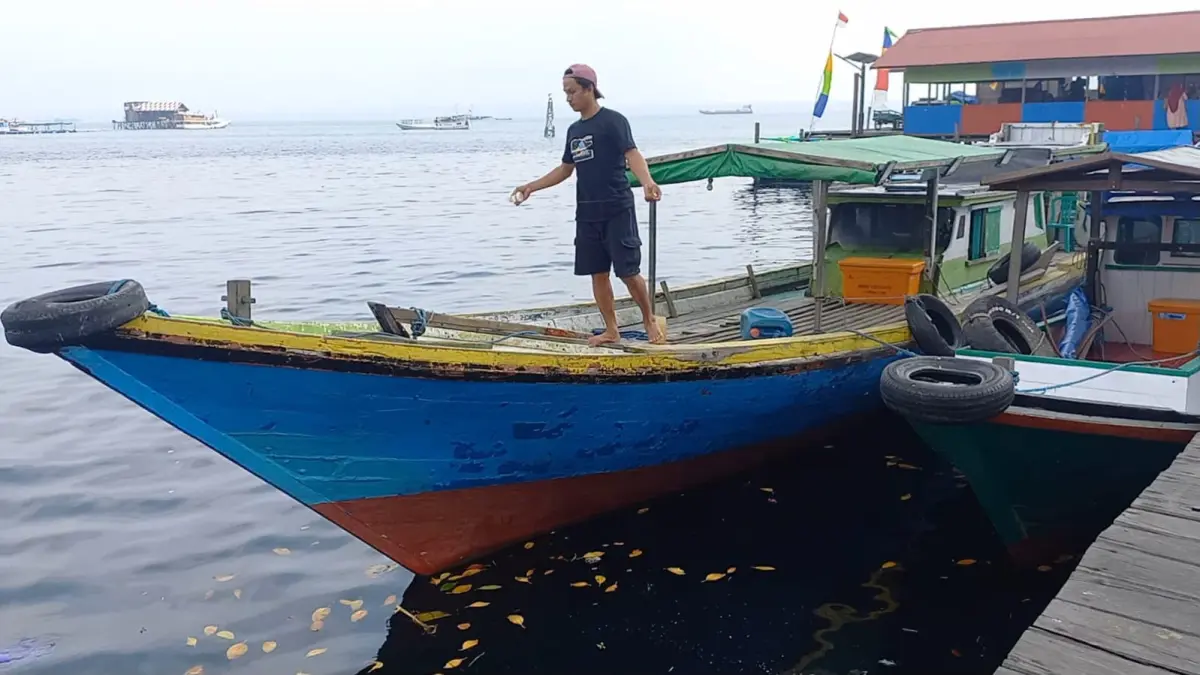MEMBENGKAK: Hasrun Jaya menyoroti potensi kenaikan biaya operasional nelayan akibat perubahan zona tangkap saat El Nino. (Eko Pralistyo/KP)

&nbsp;