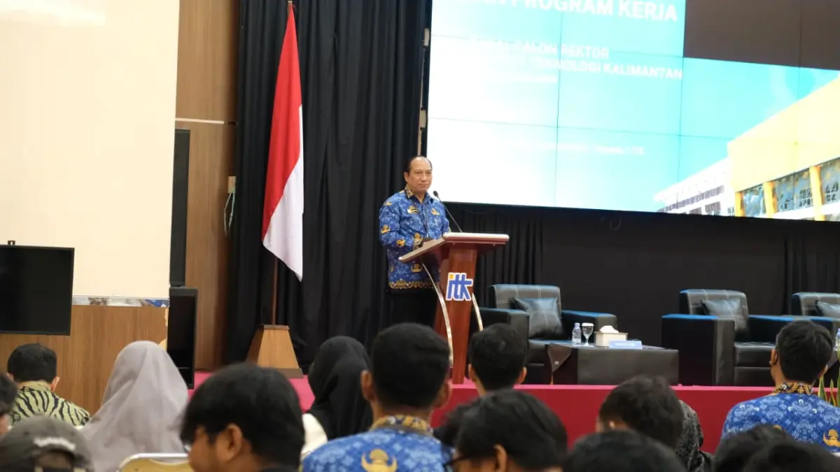 ARAH BARU: Bakal calon Rektor ITK sampaikan visi-misi menuju arah baru kampus ke depan. (IST)

&nbsp;

&nbsp;