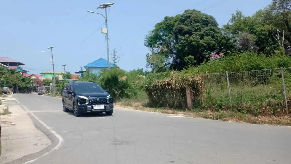 BELUM ADA PENGERJAAN: Lahan di Jalan Selat Karimata, Tanjung Laut, Bontang ini akan diperuntukkan sebagai bangunan Labkesda yang baru. ADIEL KUNDHARA/KP