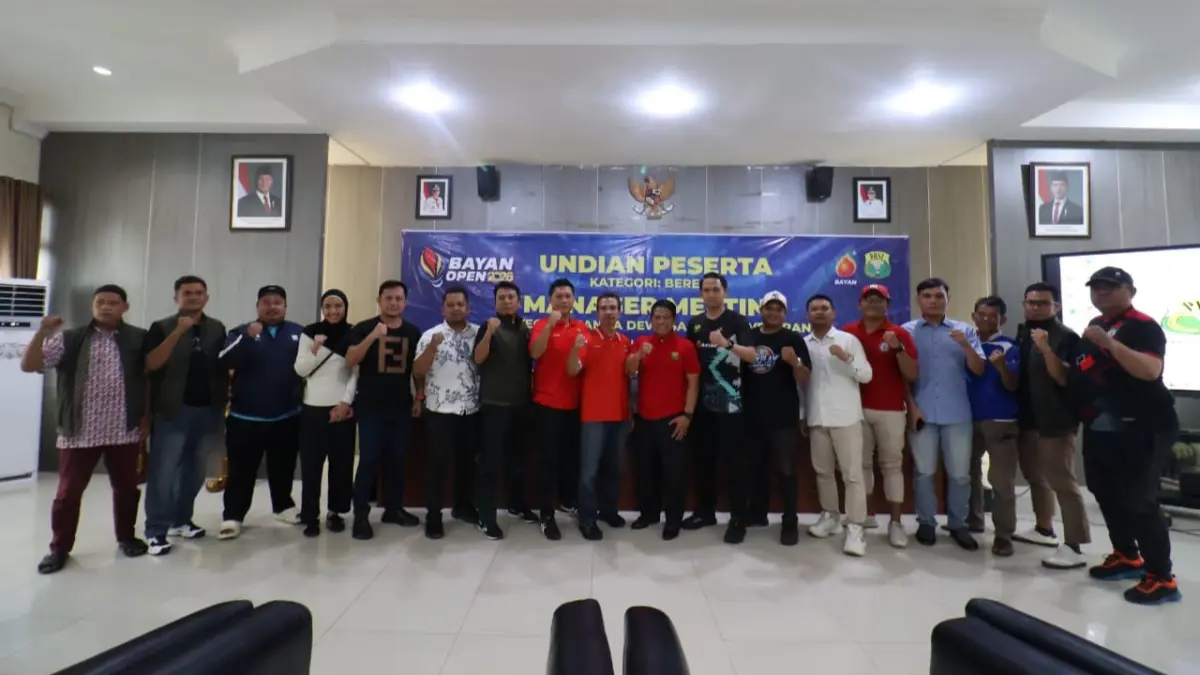 KESIAPAN: Menuju hari pelaksanaannya, kesiapan Bayan Open 2026 kian dimatangkan panitia. (ANGGI PRADITHA/KP)

