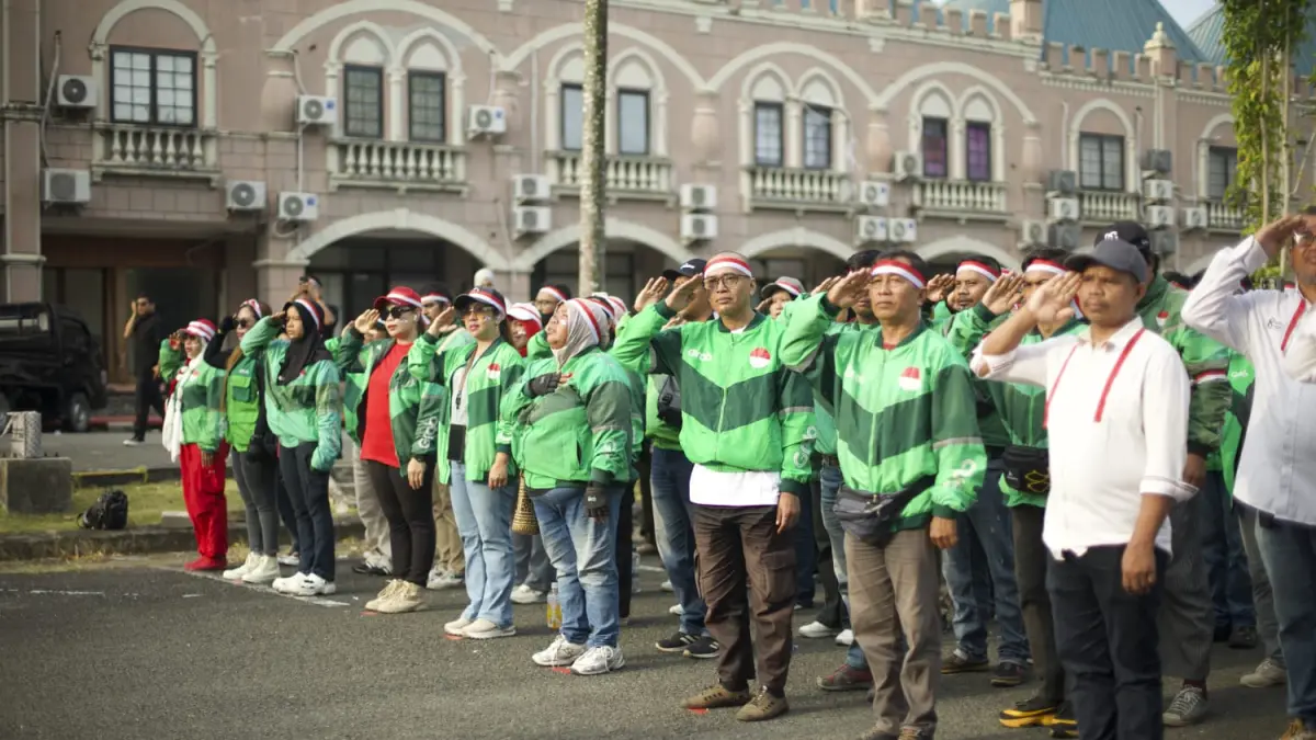 RAYAKAN 81 TAHUN KEMERDEKAAN: Melalui Perayaan Merdeka Bersinergi, Grab memberikan ruang bagi para Mitra untuk berkumpul, merayakan kemerdekaan, dan memperkuat rasa kebersamaan.