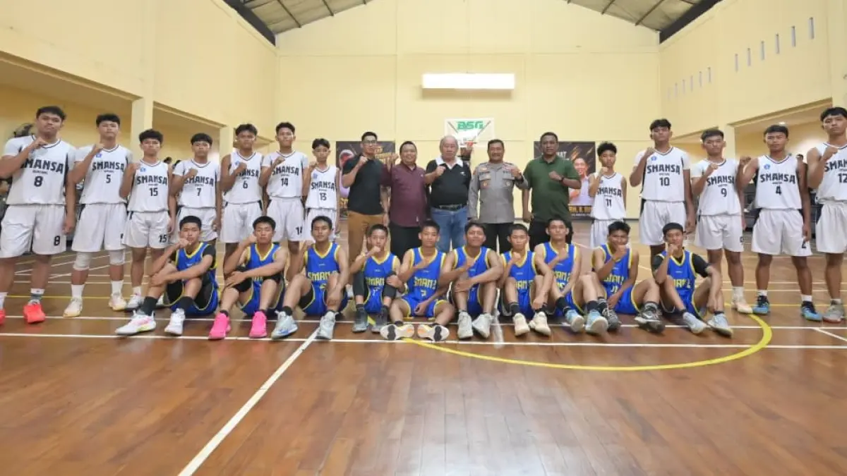 Turnamen BSG Cup 2026 menjadi wadah pembinaan pebasket muda sekaligus diproyeksikan sebagai agenda rutin dua kali dalam setahun. (DONI ADITYA/KALTIM POST)