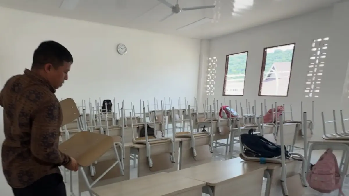 DINANTIKAN: Rencana pembangunan Sekolah Rakyat di Balikpapan hingga kini masih harus melewati peninjauan dan persetujuan pemerintah pusat. ILUSTRASI: RORO/KP