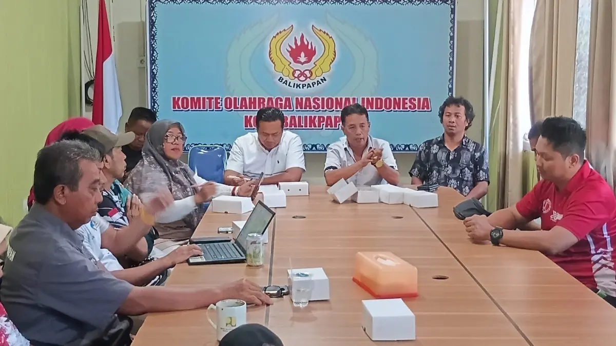 KONI Kaltim menggelar rapat koordinasi dengan seluruh cabor.