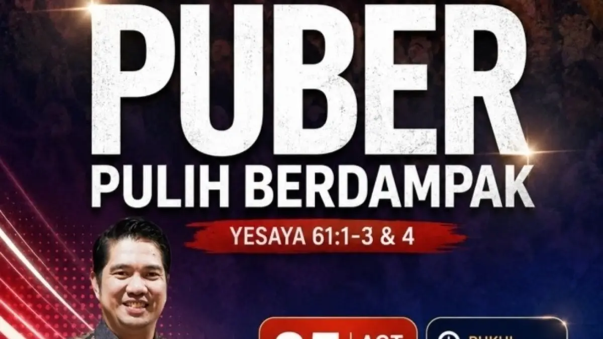 DOA: Kebaktian Kebangunan Rohani Pulih Berdampak di Kutai Barat akan dilayani Ps Andi Simon. IST/KP