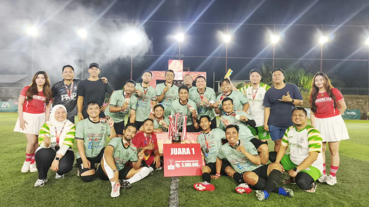 Juara Piala Kemerdekaan 2026 diraih tim Bima Kaltim Utama, yang berhak mendapatkan piala bergilir, medali dan uang pembinaan.