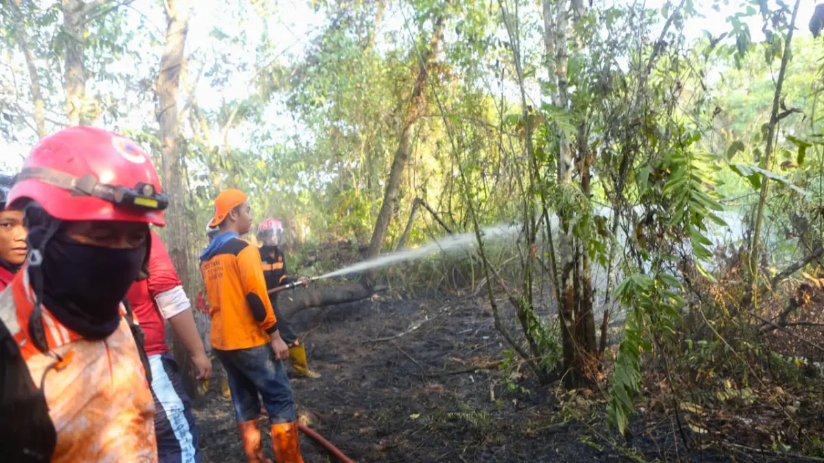 Kebakaran hutan dan lahan di Samarinda belakangan ini diduga terdapat unsur kesengajaan. (RAMA/KP)&nbsp;

&nbsp;

&nbsp;