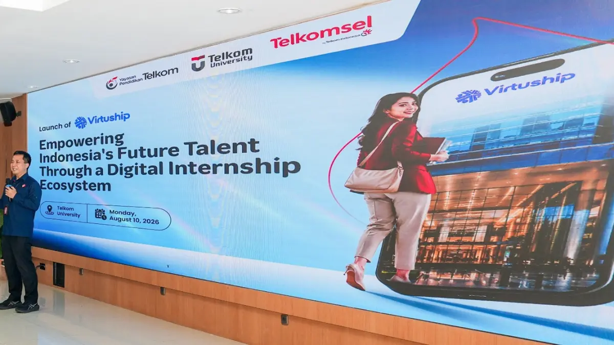 &nbsp;

MAGANG VIRTUAL: Virtuship dikembangkan Telkomsel bersama Kuncie untuk menjawab kebutuhan mahasiswa terhadap pengalaman profesional yang relevan.