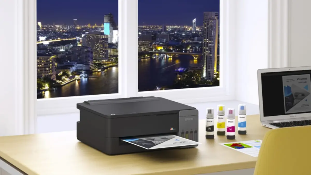 Epson EcoTank L1310 dan L1350 hadir dengan desain lebih ringkas, kapasitas tinta tinggi, serta fitur konektivitas untuk kebutuhan rumah hingga UMKM. (Foto: Istimewa)