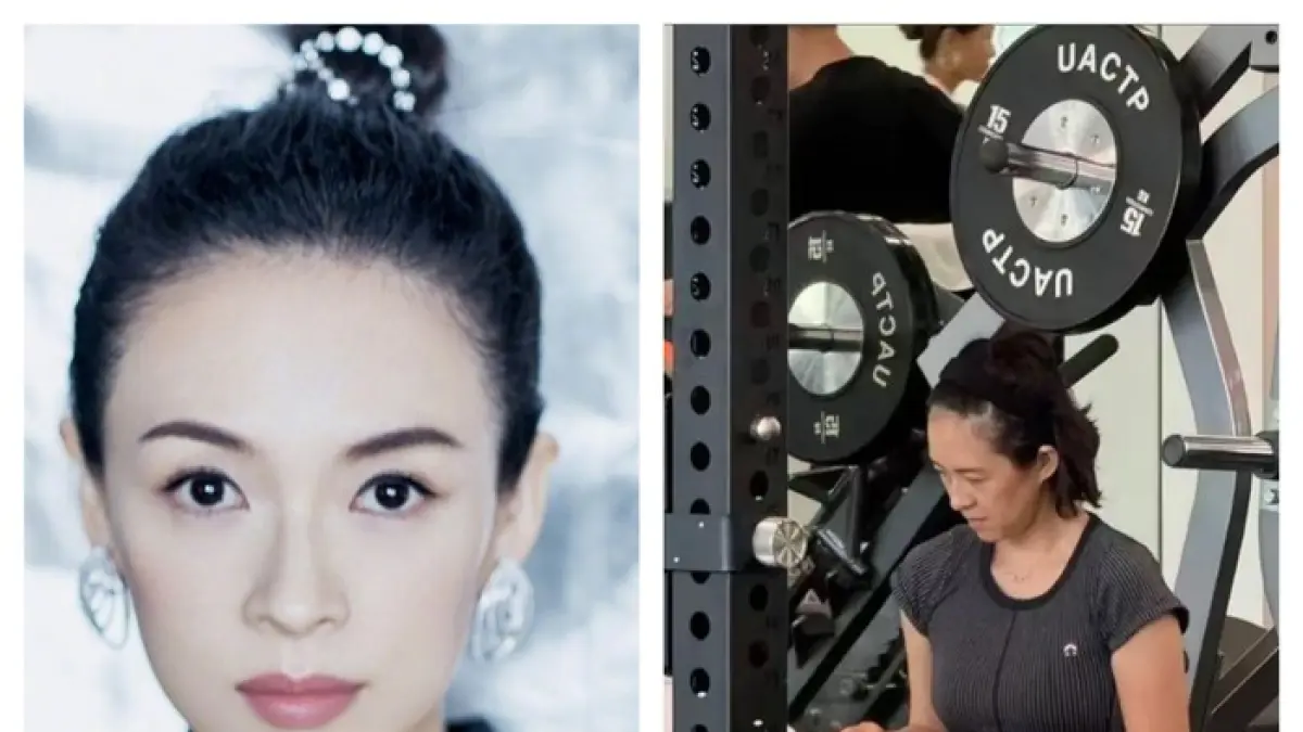Wajah asli Zhang Ziyi yang tanpa make up kini jadi sorotan.(dtc)

