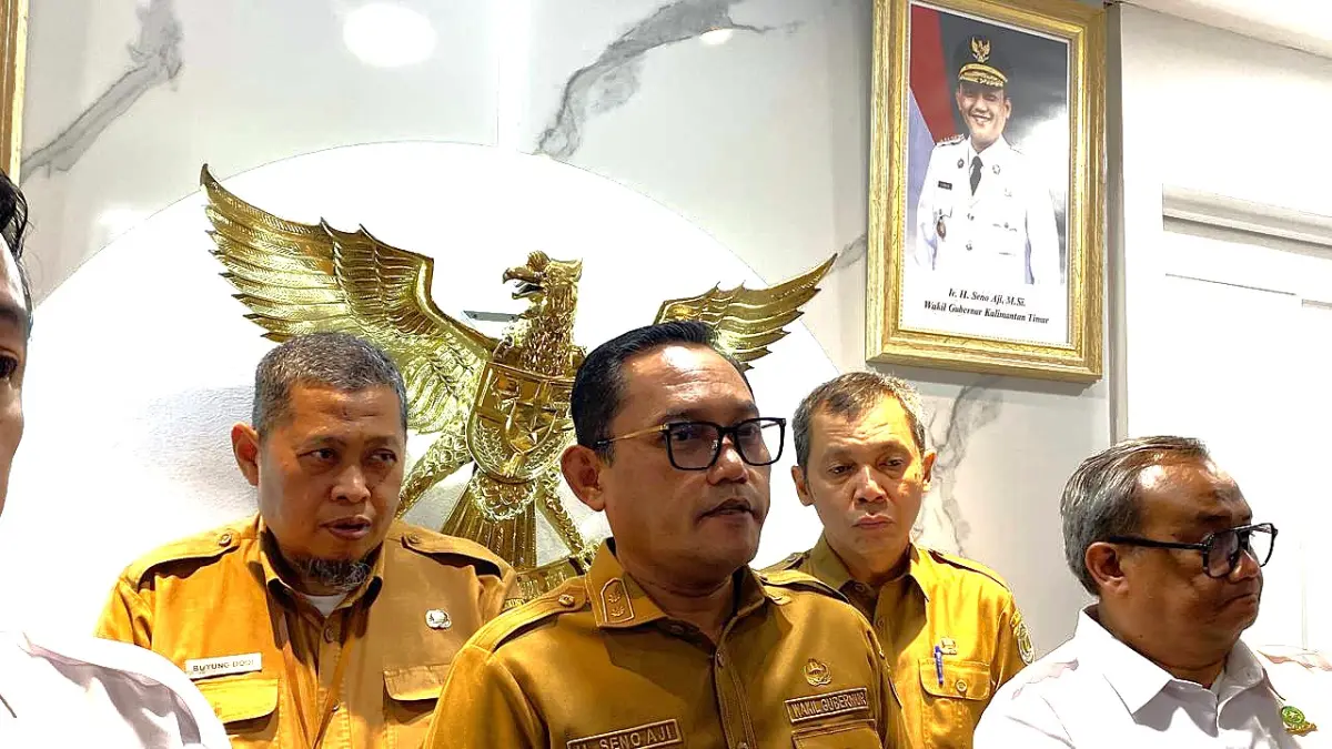 Wakil Gubernur Kaltim Seno Aji memastikan tidak akan memberikan toleransi kepada perusahaan yang sengaja membakar lahan di tengah ancaman kebakaran hutan dan lahan (karhutla). (FOTO/EKO PRALISTIO)