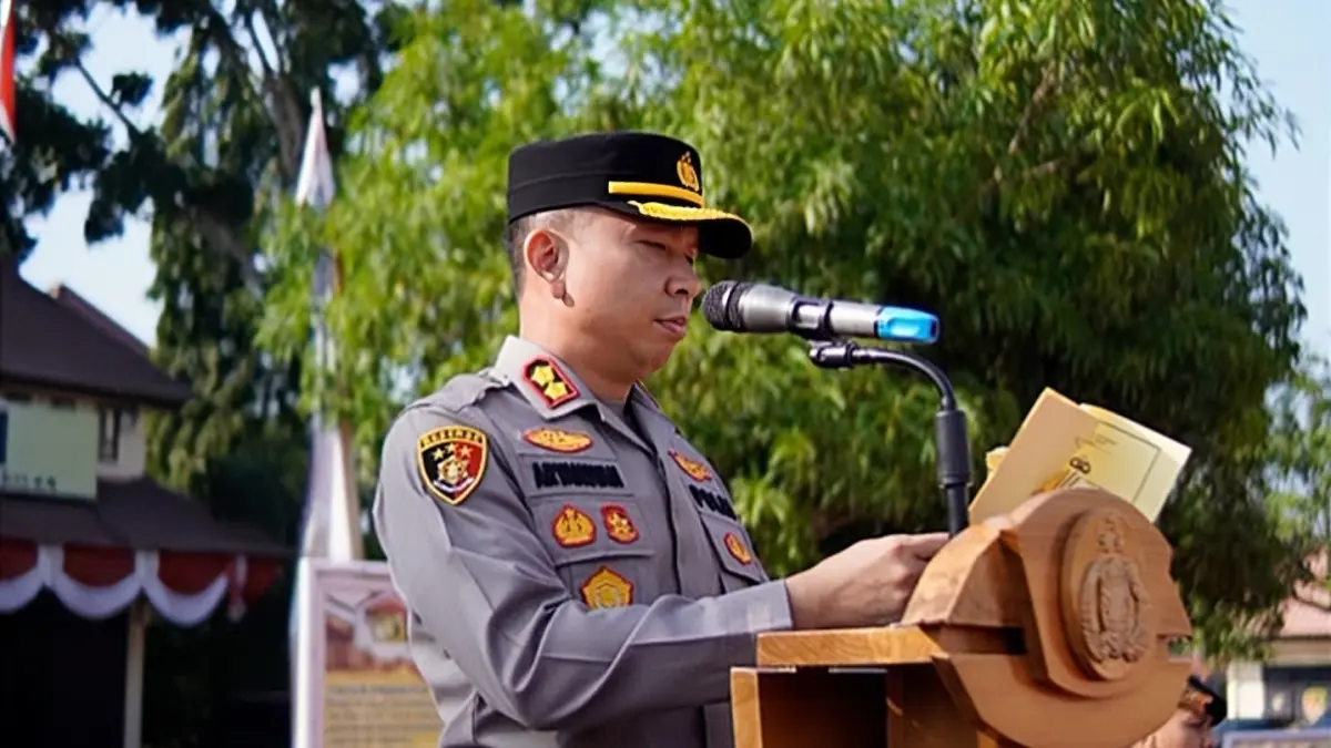 Kapolres Kutim AKBP Aryansyah