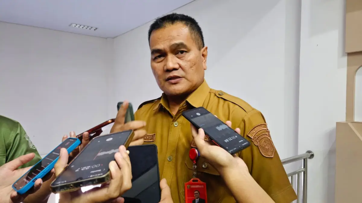 Kepala Distapangtani, Muhammad Darham. HAFIZ/KP