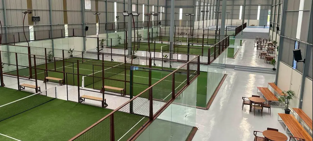 VENUE TURNAMEN: Costa Padel di Jalan Mulawarman, Balikpapan. (Foto: Ayo.Co.ID)