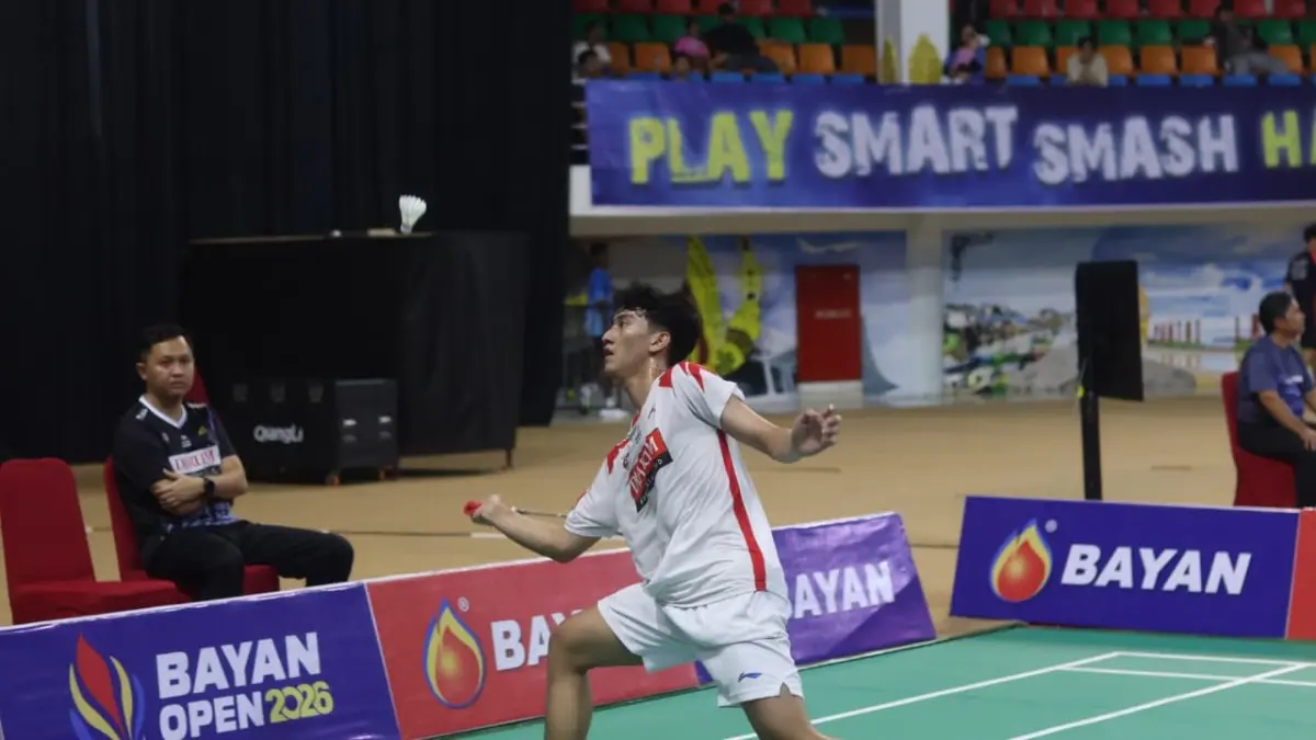 HASIL MAKSIMAL: Meski menurunkan lapis kedua, PB Djarum membidik hasil maksimal di Bayan Open 2026. (ANGGI PRADITHA/KP)

