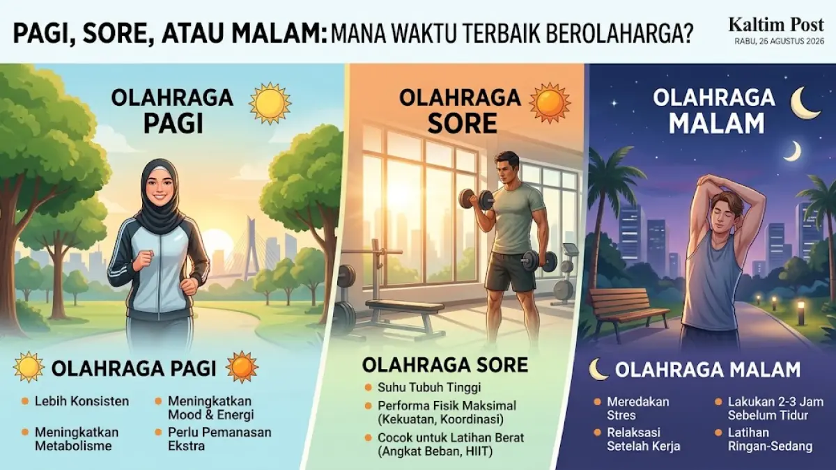 Ilustrasi olahraga mana yang cocok untuk setiap pribadi memang berbeda.(generate ai)