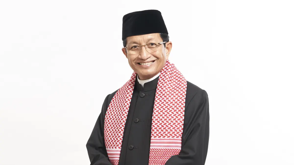 Menteri Agama Nasaruddin Umar bantah isu mengundurkan diri, Rabu, 26 Agustus 2026. (UIN KHAS Jember)