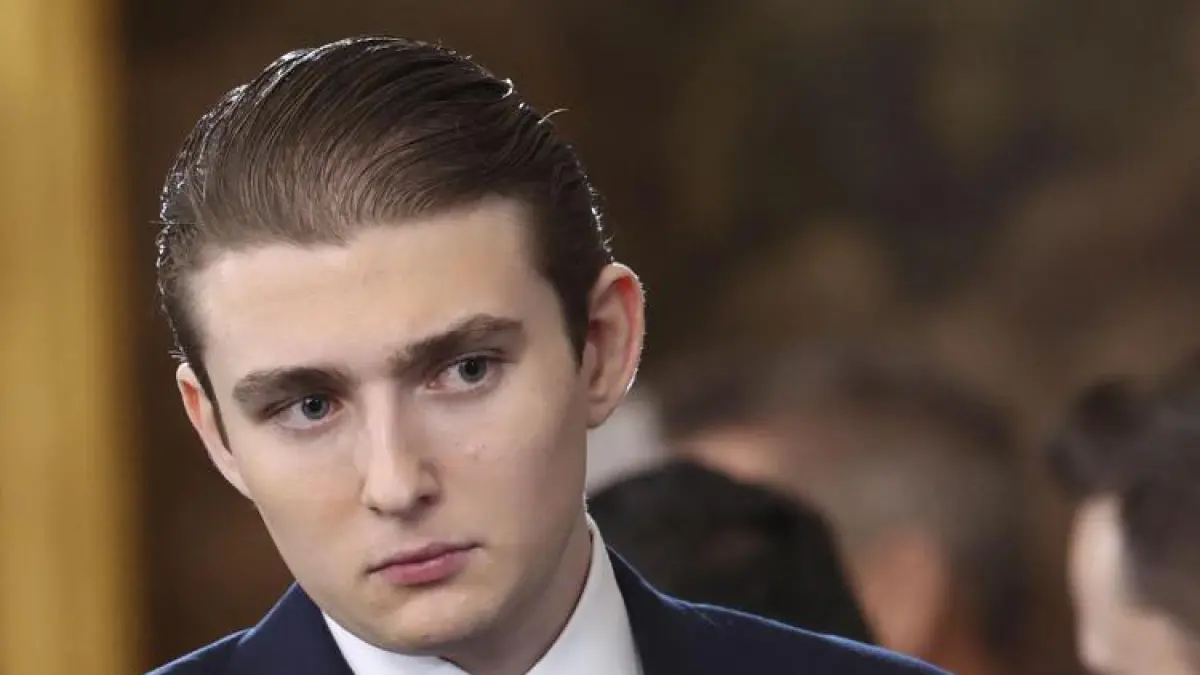 Barron Trump, anak Presiden AS Donald Trump.