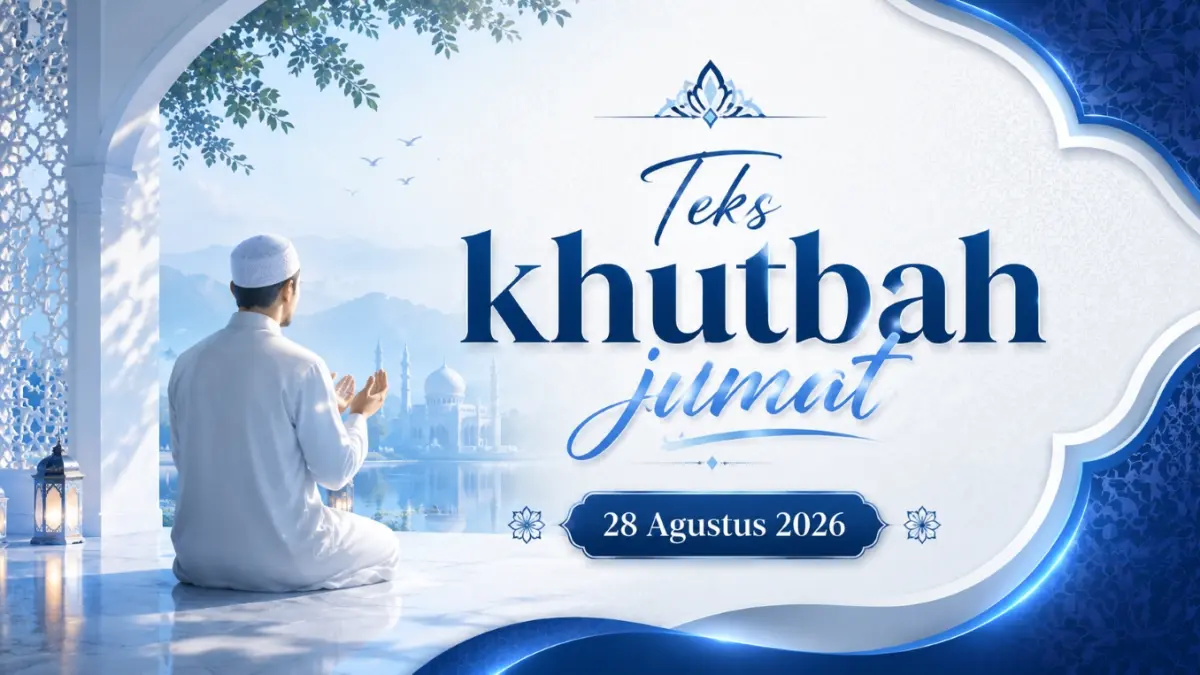 Teks khutbah Jumat singkat meneladani kepemimpinan Rasulullah SAW. (ai/chatgpt) 