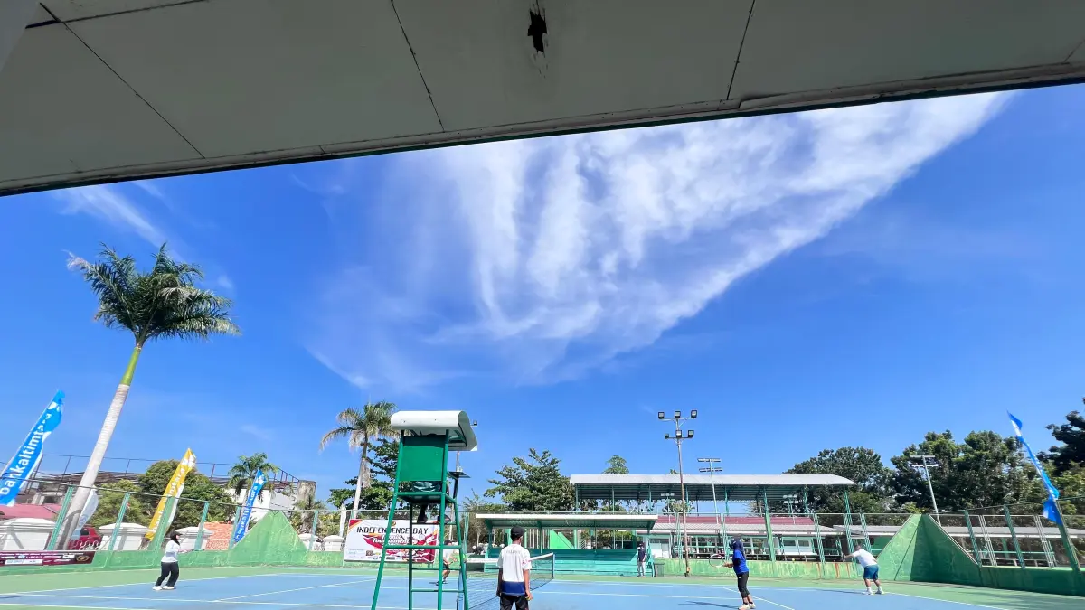 Pertandingan tenis lokal digelar Pelti Paser untuk memeriahkan Hari Kemerdekaan Republik Indonesia ke-81. (Najib/KP)

&nbsp;