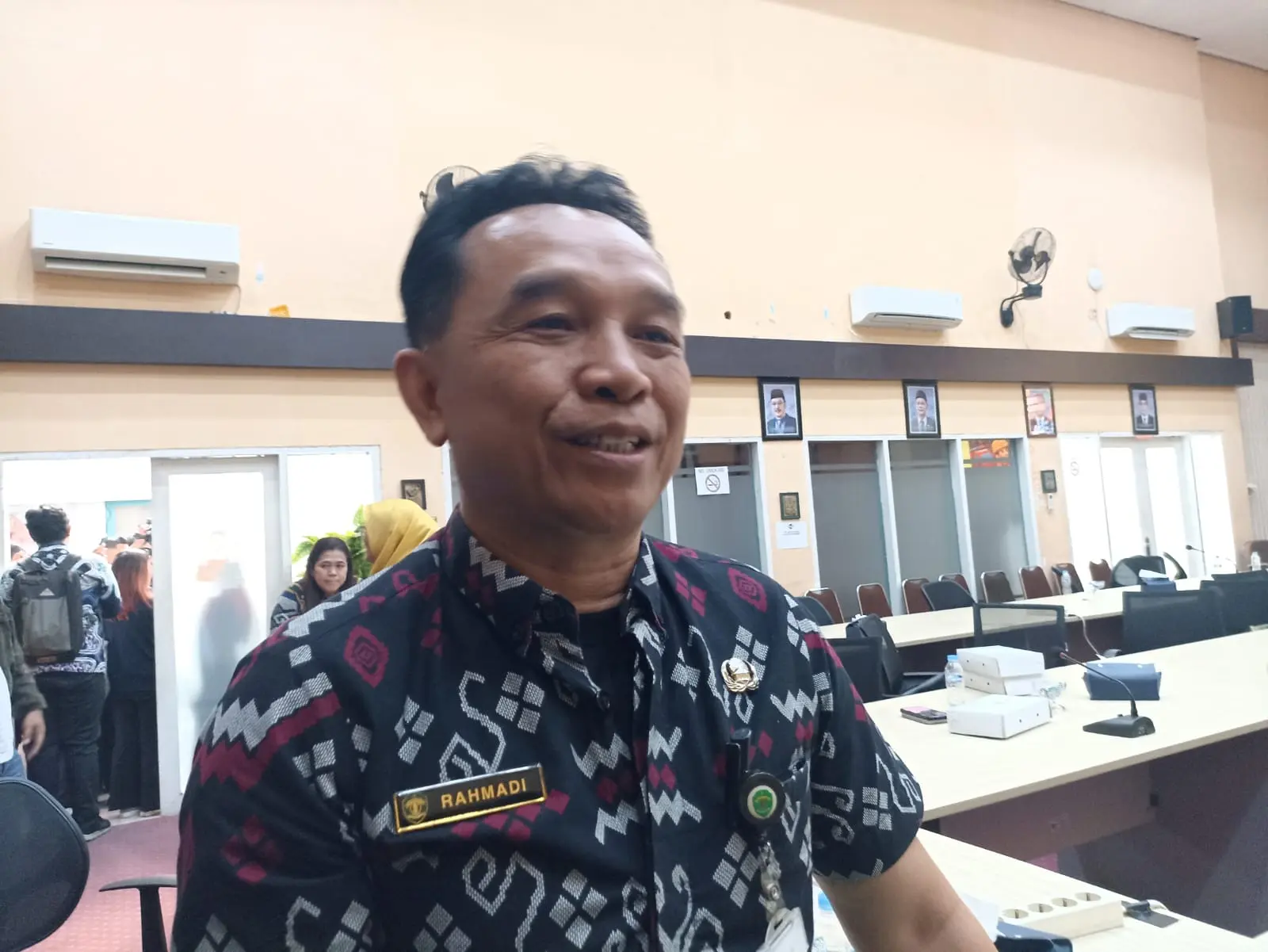 Polisi Hutan Ahli Madya sekaligus Koordinator Pengendalian Kebakaran Hutan dan Lahan Dinas Kehutanan Kaltim, Rahmadi. (FOTO/EKO PRALISTIO)
