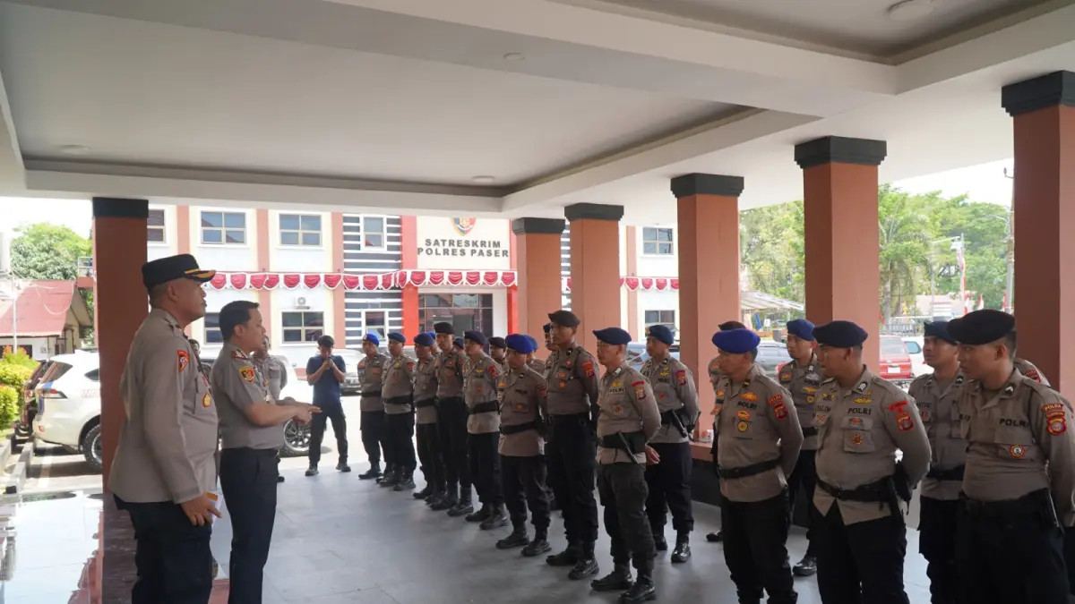 Polres Paser mendapat tambahan 30 personel BKO Polda Kaltim untuk memperkuat penanganan karhutla.