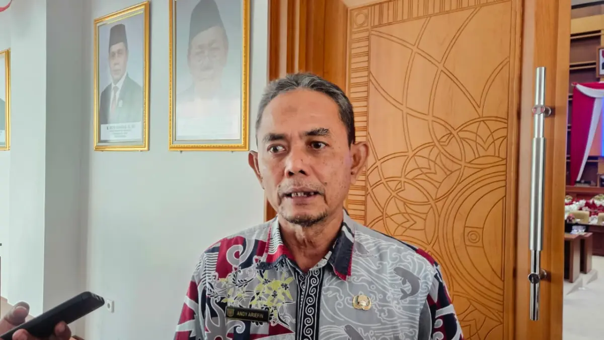 
Sekretaris Disporapar Kota Samarinda, Andy Ariefin