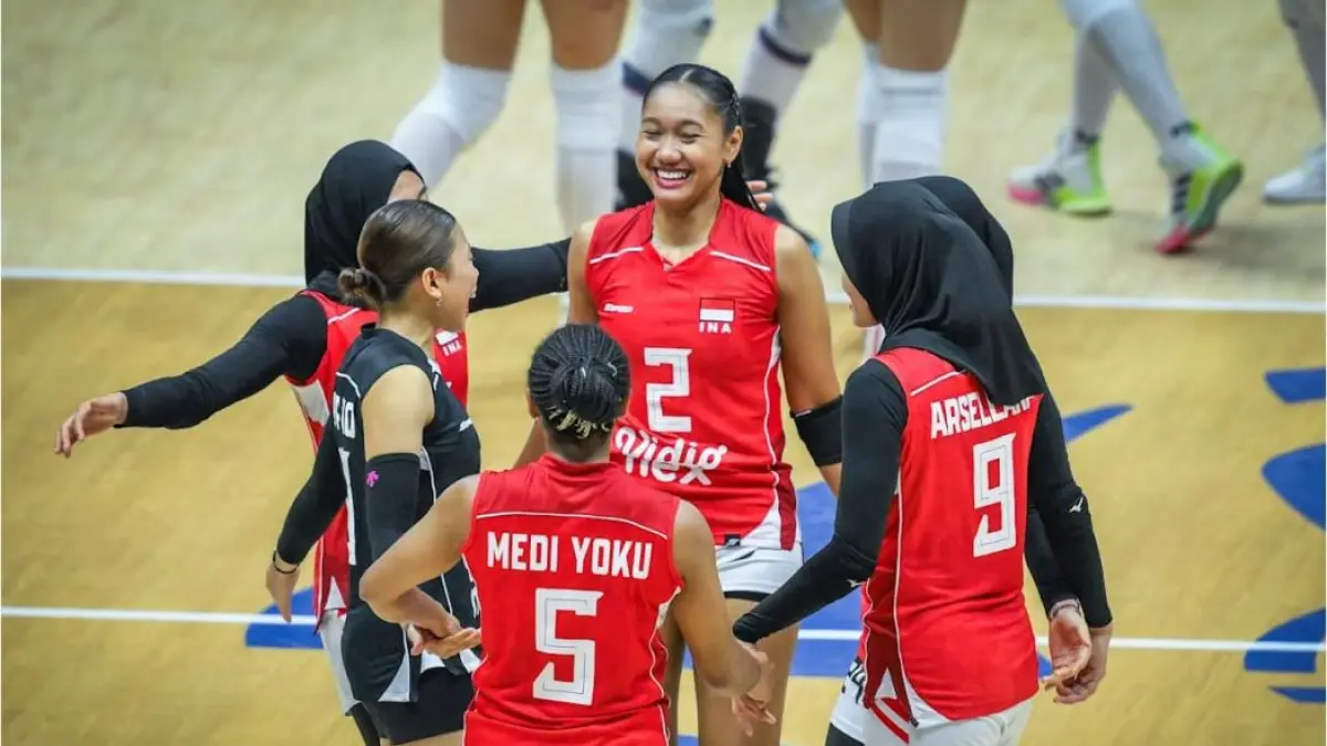 Timnas Voli Putri Indonesia vs Iran akan berlangsung pada perempat final AVC Women