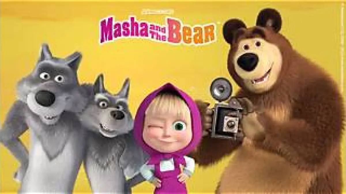 Kartun Masha and The Bear.