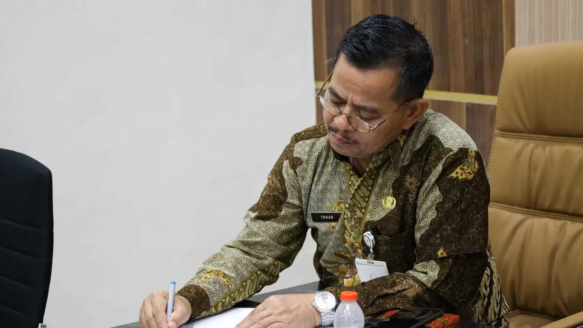 Ketua Tim Pansel, H. Tohar.(Dok)