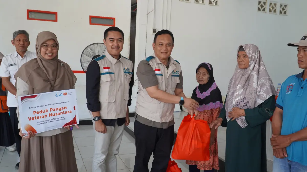 PEDULI VETERAN: PLN UID Kaltimra bersama YBM PLN berkomitmen menumbuhkan semangat kepedulian, gotong royong, dan kebermanfaatan sebagai bagian dari upaya mengisi kemerdekaan.