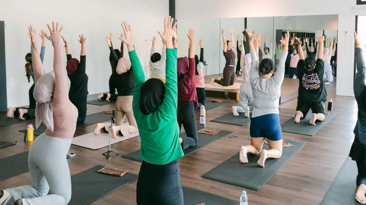 UNTUK IBU HAMIL: Samskara Yoga menyediakan kelas prenatal yoga dengan gerakan yang disesuaikan dengan kondisi tubuh selama kehamilan.
