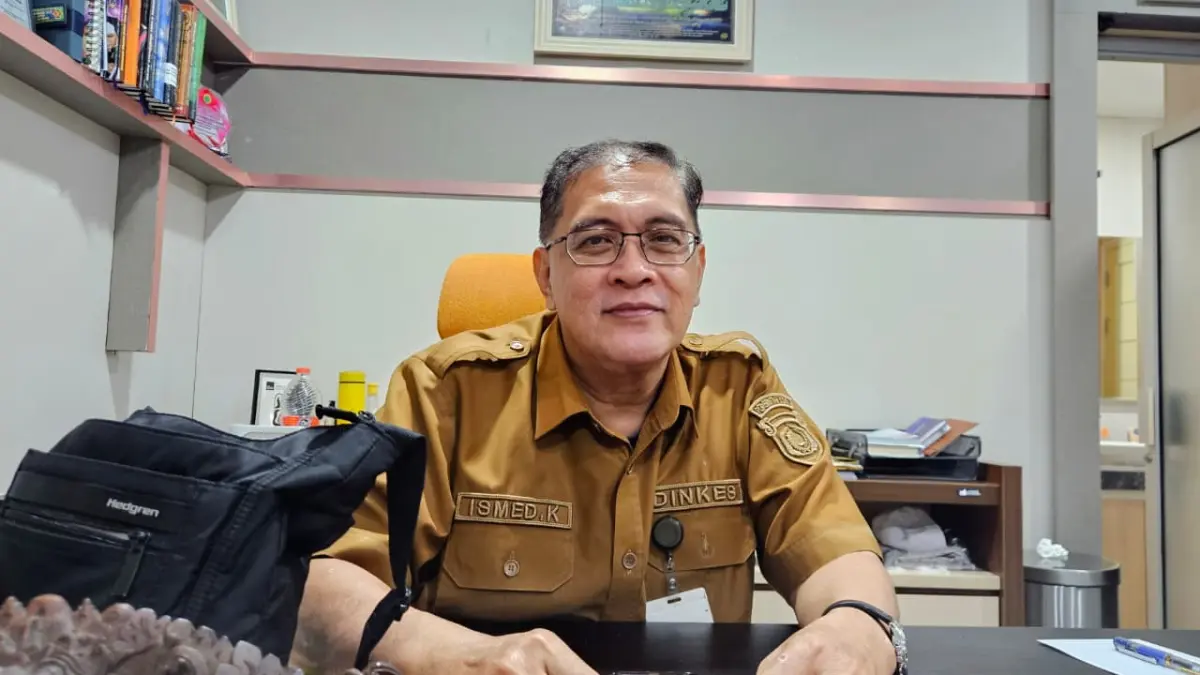 Kepala Diskes Kota Samarinda, Ismed Kusasih. HAFIZ/KP